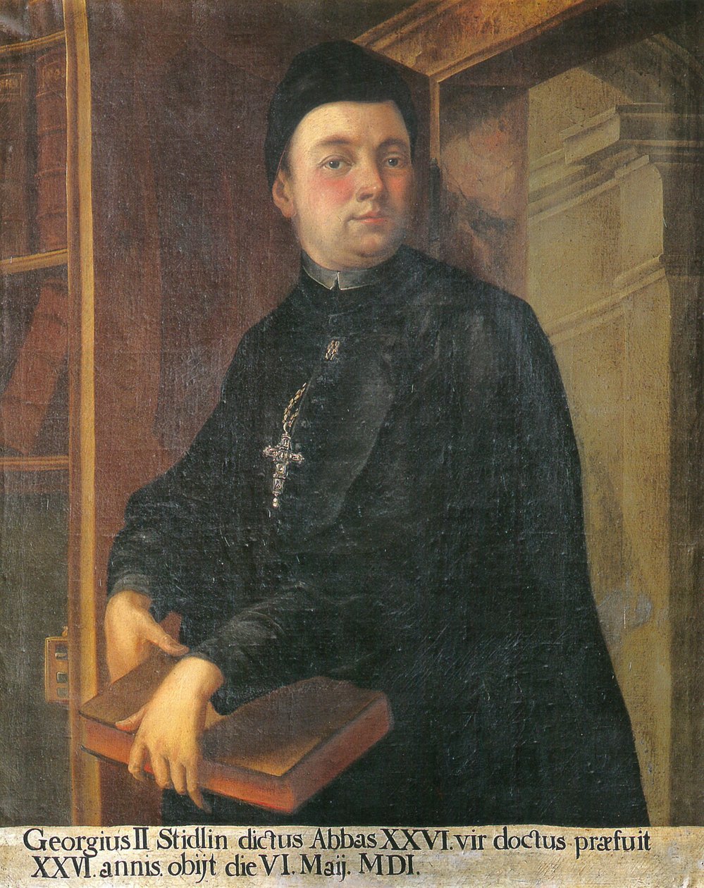 o 26º abade, Georg Stüdlin (Steudlin, Stidlin) de Unknown