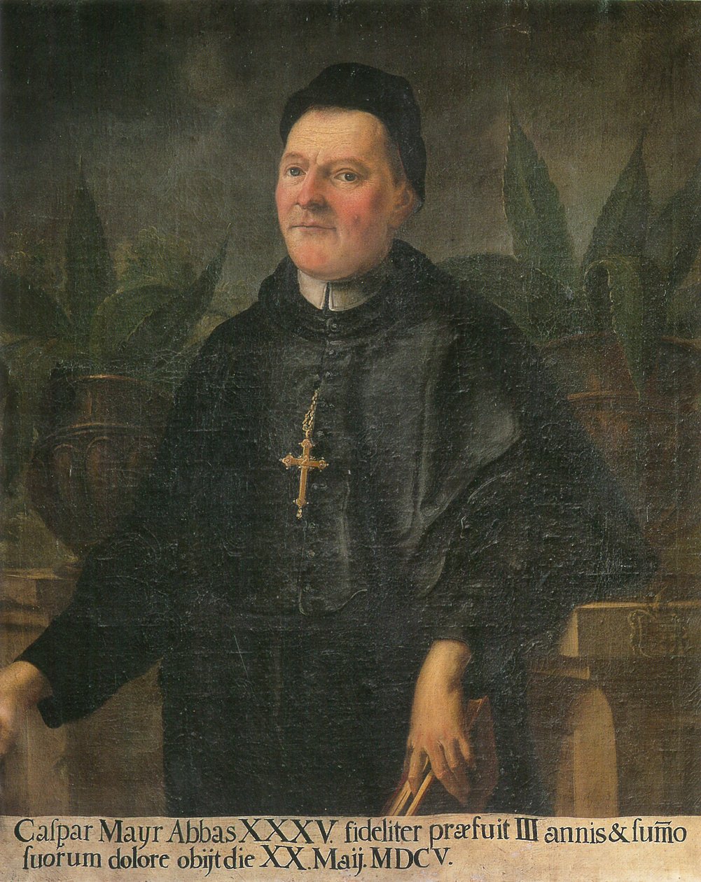 o 35o abade, Kaspar Mayer de Unknown