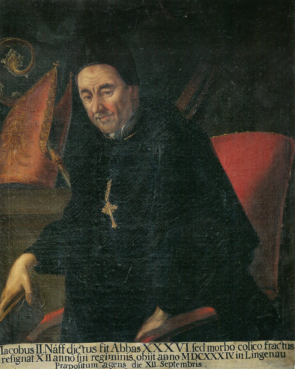 o 36º abade, Jacob Naeff de Unknown