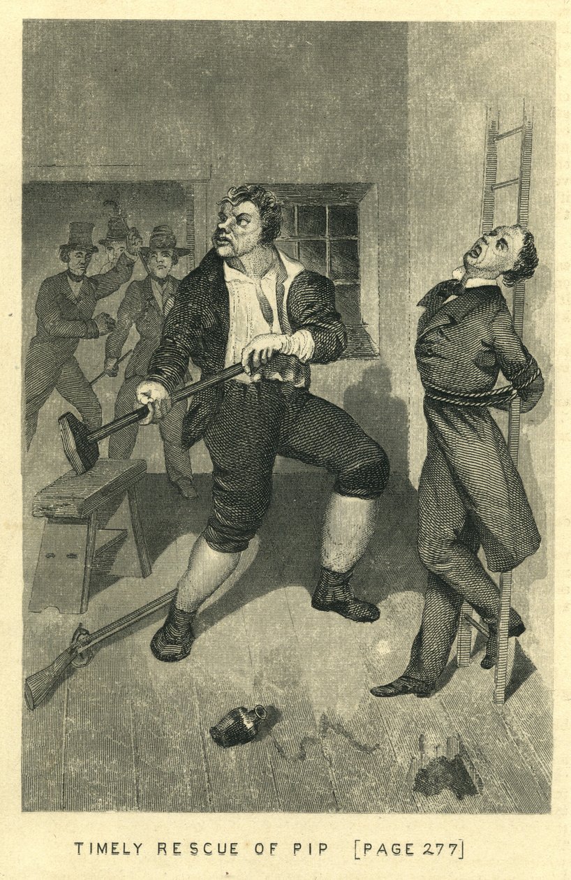 Grandes expectativas - resgate oportuno de Pip, 1862 de Unbekannt Unbekannt