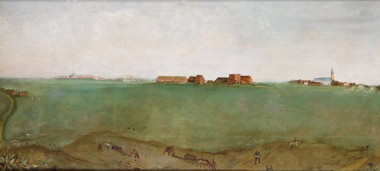 Aldeias Tonder e Tonder em Schleswig-Holstein, 1657 de Unbekannt Unbekannt