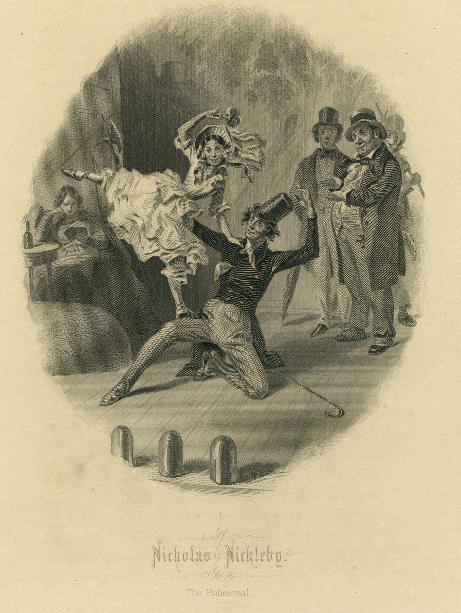 Nicholas Nickleby - o ensaio de Unbekannt Unbekannt
