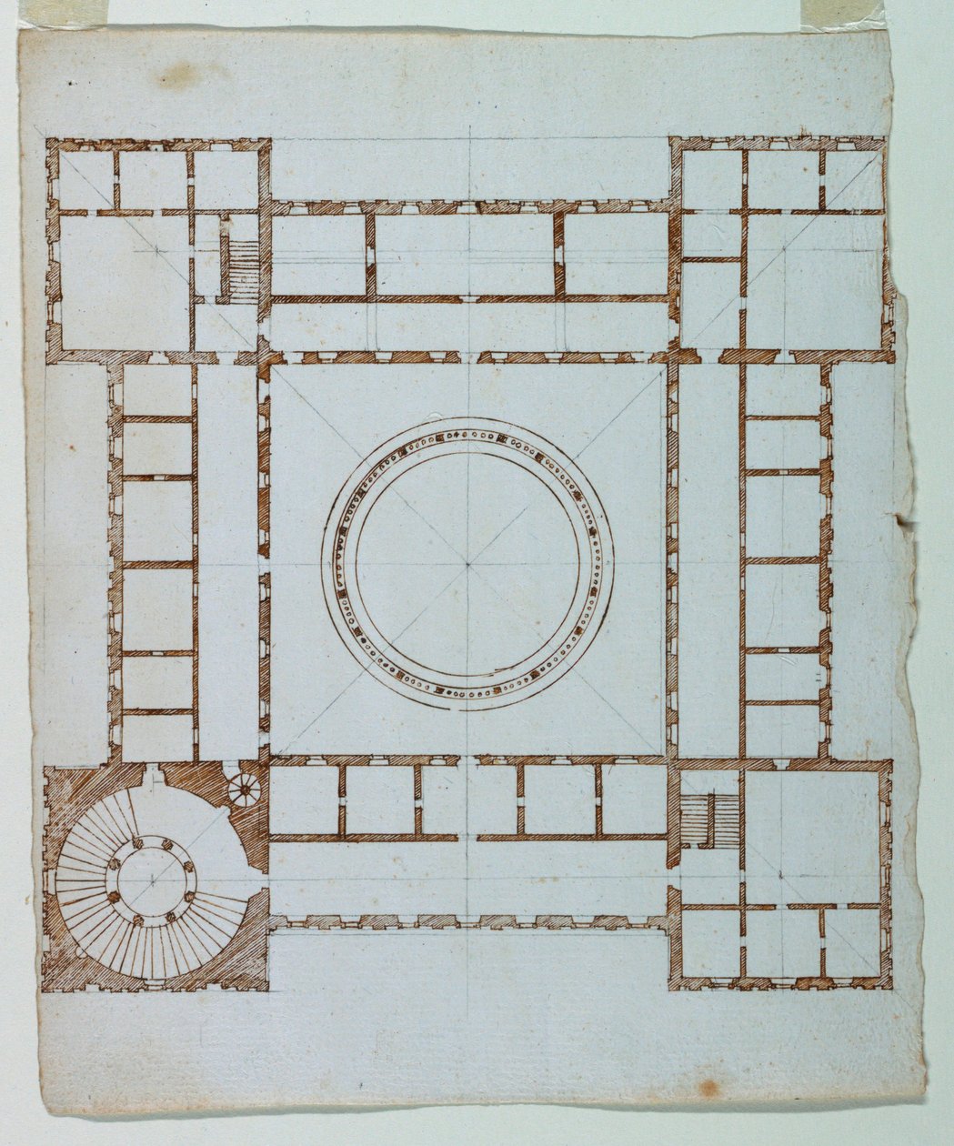 Design para um grande palácio de Unknown