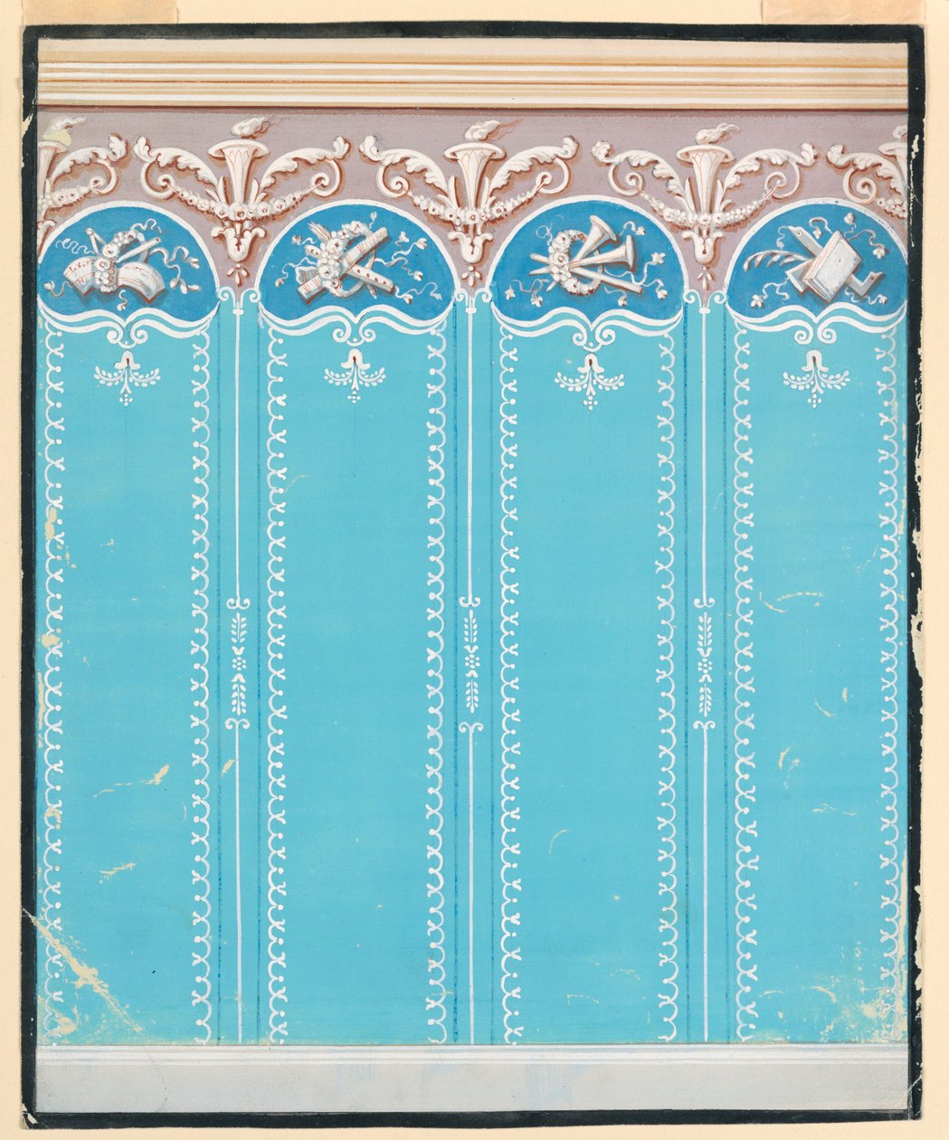 Desenho, Design de Papel de Parede, 1825–35 de Unknown