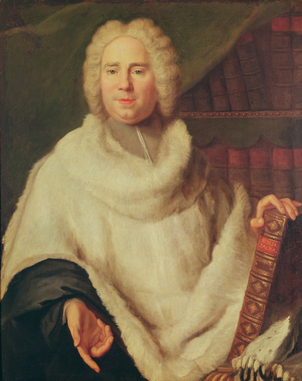 Retrato de Abade Desfriches (c.1662-1717) de Unbekannt Unbekannt