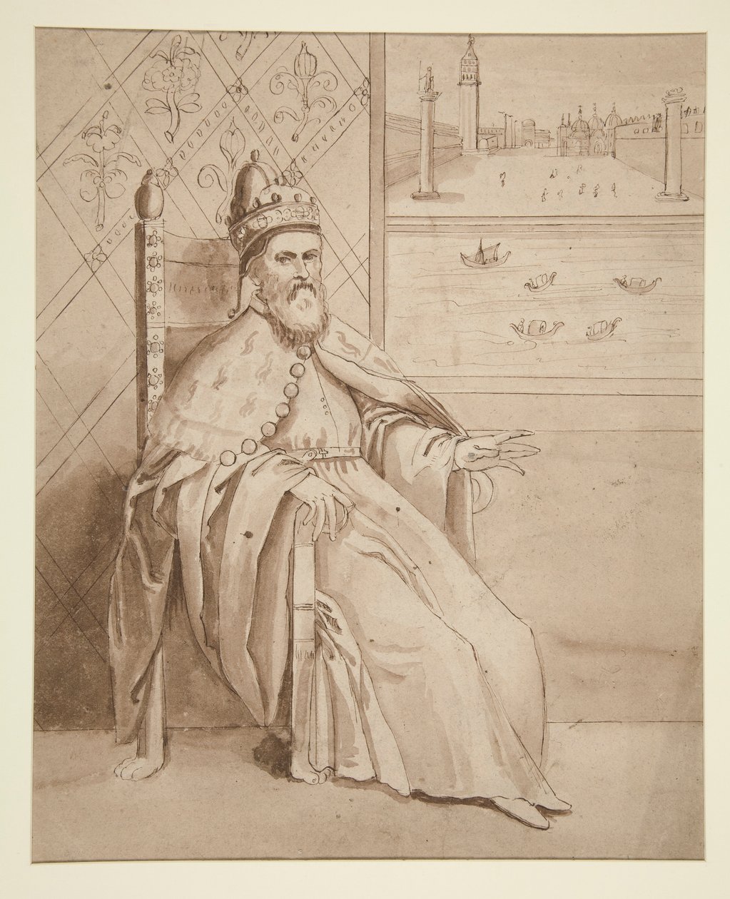 Um Doge veneziano de Unknown
