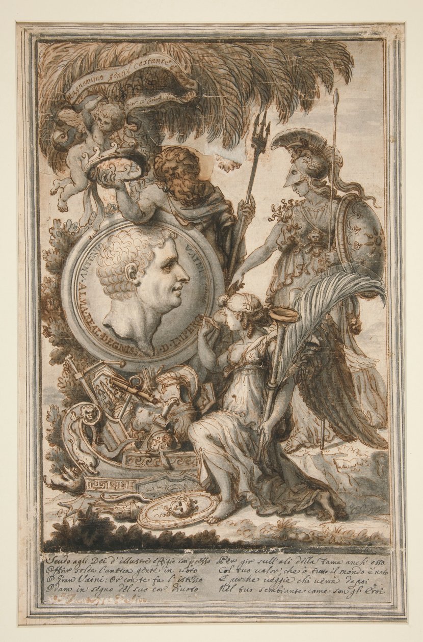 Alegoria em Honra de Antonio Vaini de Unknown
