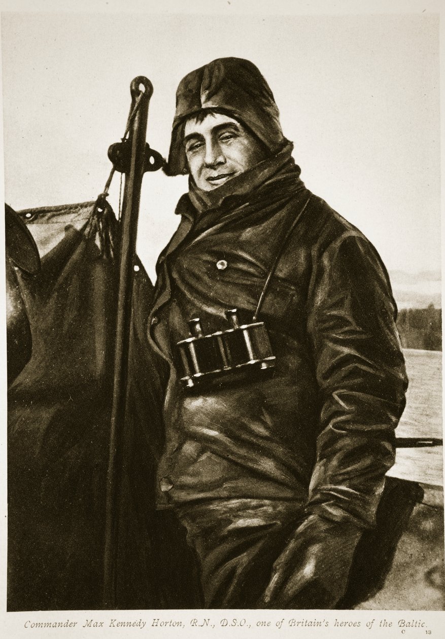 Comandante Max Kennedy Horton, RN, DSO, um dos heróis britânicos do Báltico, 1914-19 de Unknown