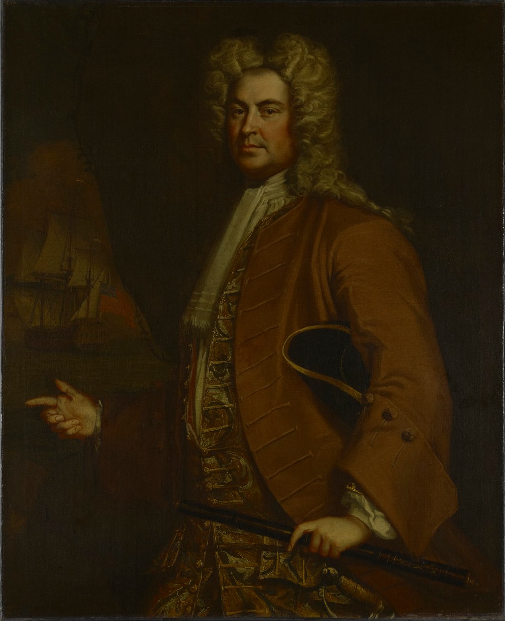 Commodore Edward Tyng (1683-1755) (anteriormente atribuído a John Smibert) de Unknown