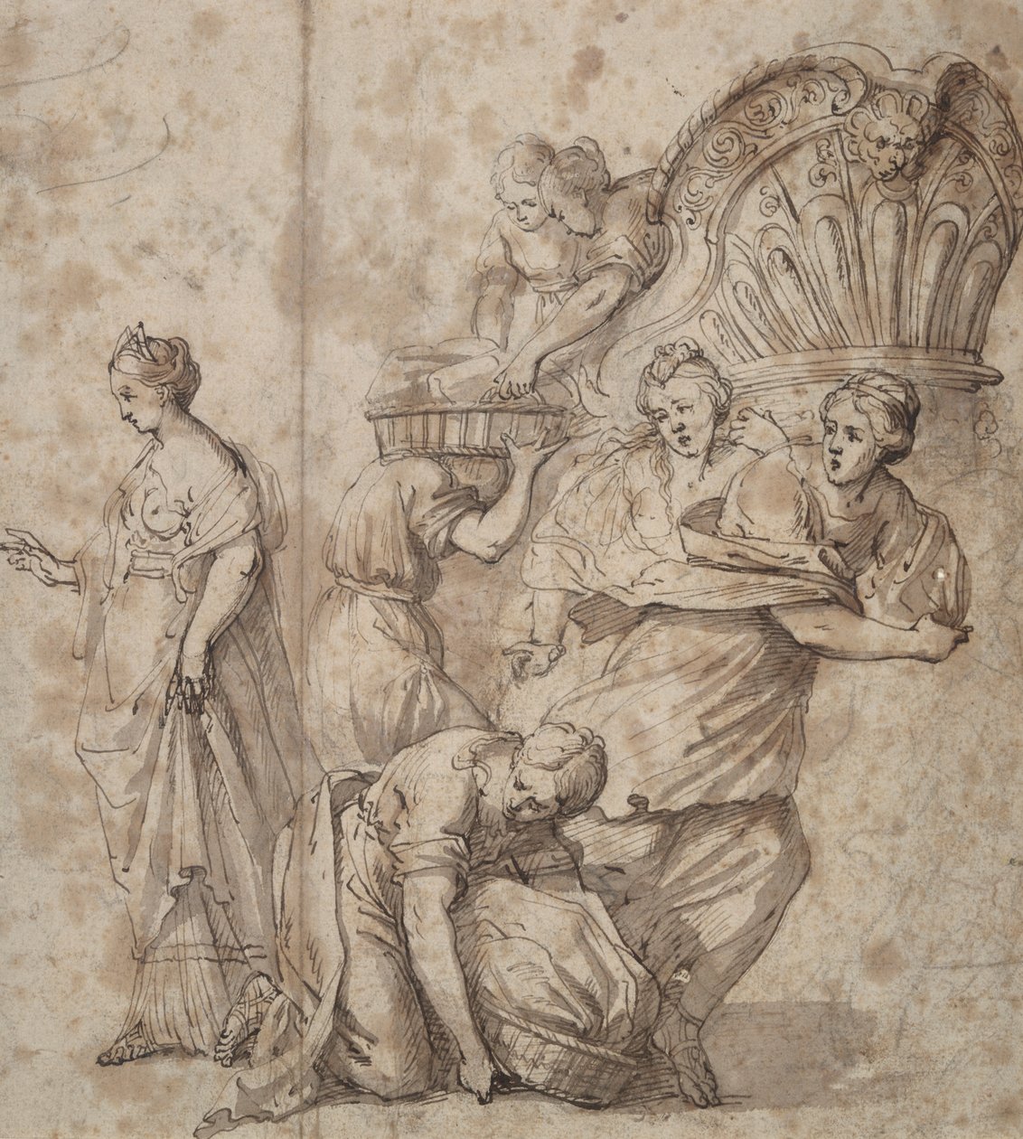 Filhas de Erichthonius de Unknown