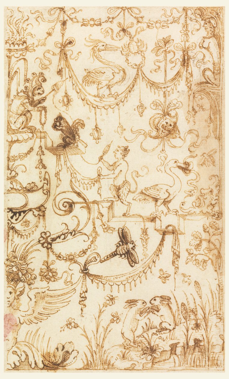 Design para decoração grotesca de Unknown