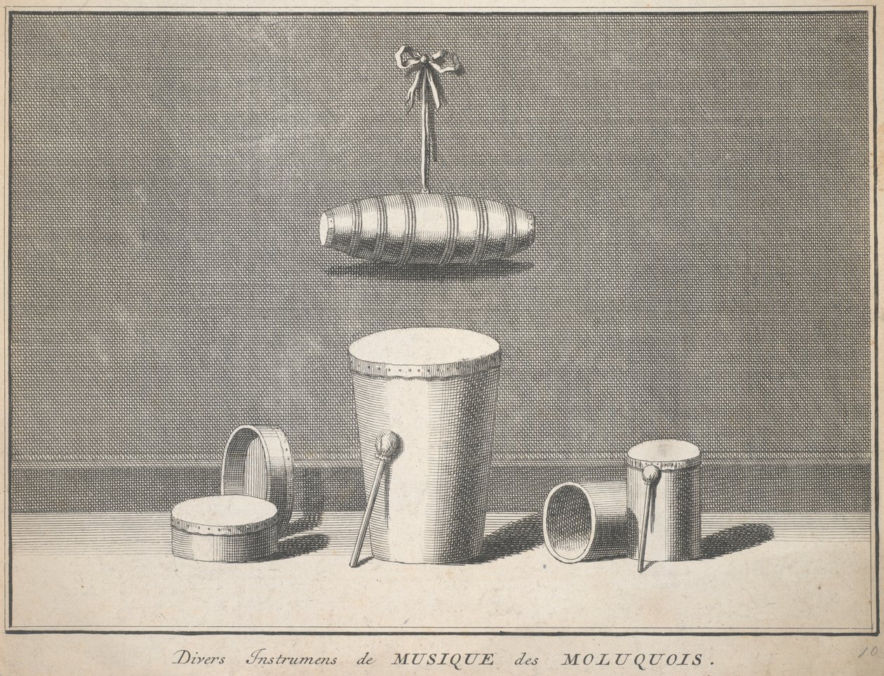 Vários Instrumentos Musicais dos Molucanos de Unknown