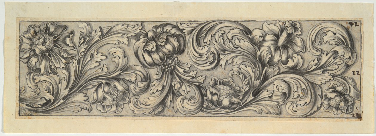 Ornamento de Friso de Unknown
