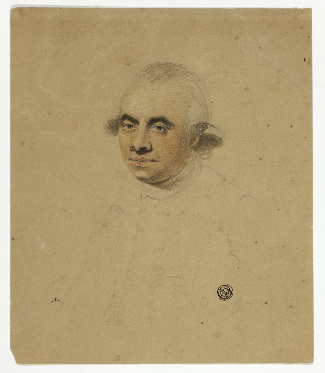 Retrato de homem de meio comprimento de Unknown