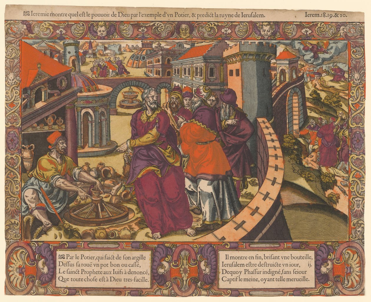 Jeremias mostra o que é o poder de Deus através do de Unknown