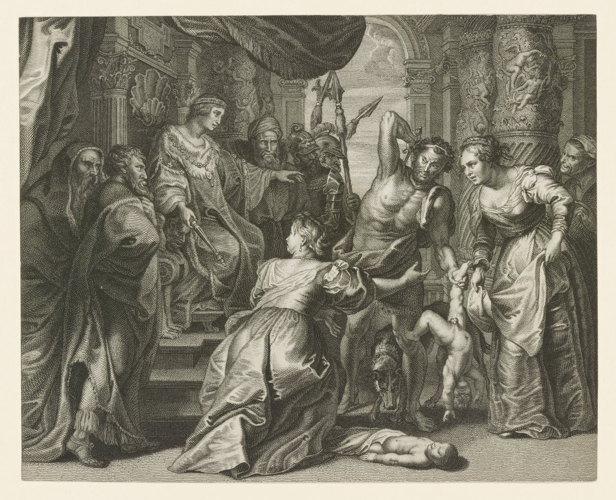 Julgamento de Salomão de Unknown