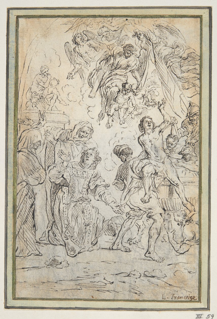 Martírio de S. João Baptista e S. Lourenço de Unknown