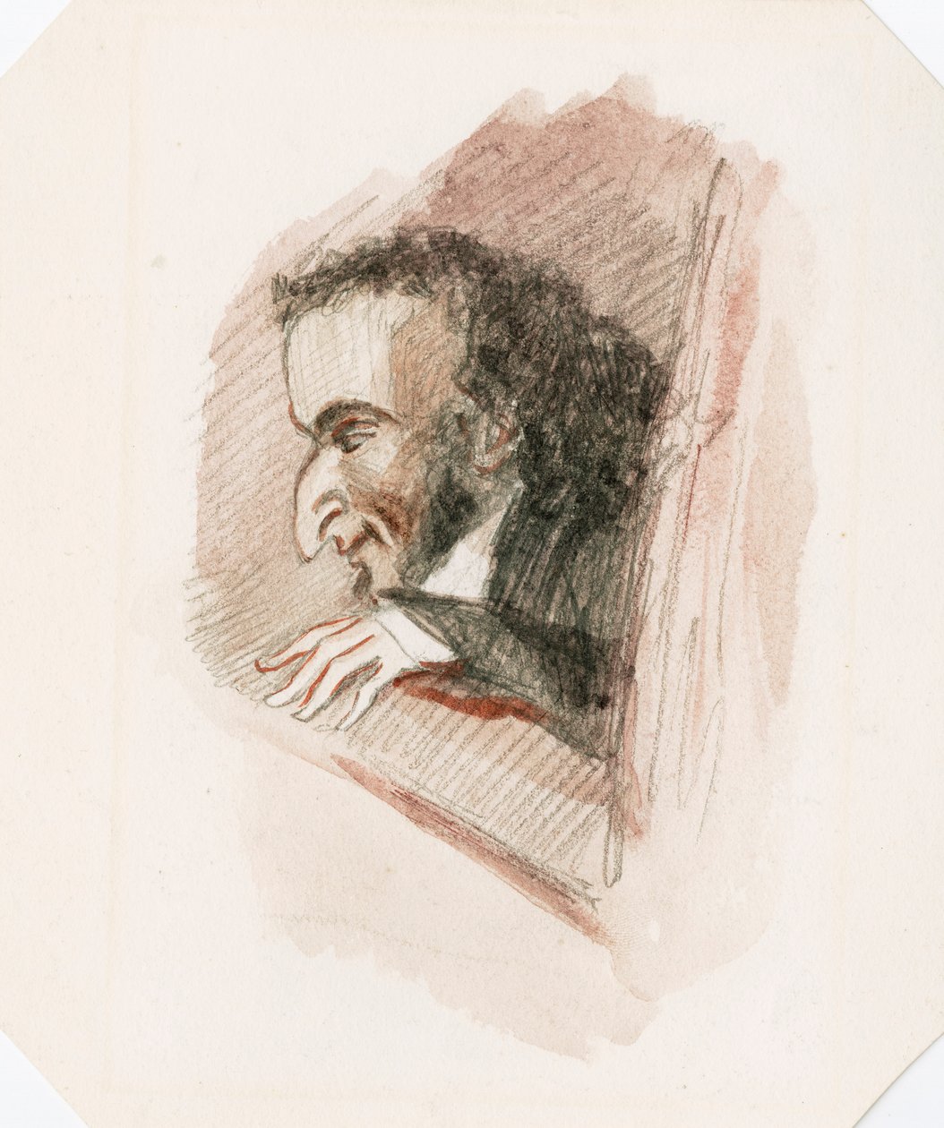 Niccolo Paganini - retrato de Unknown
