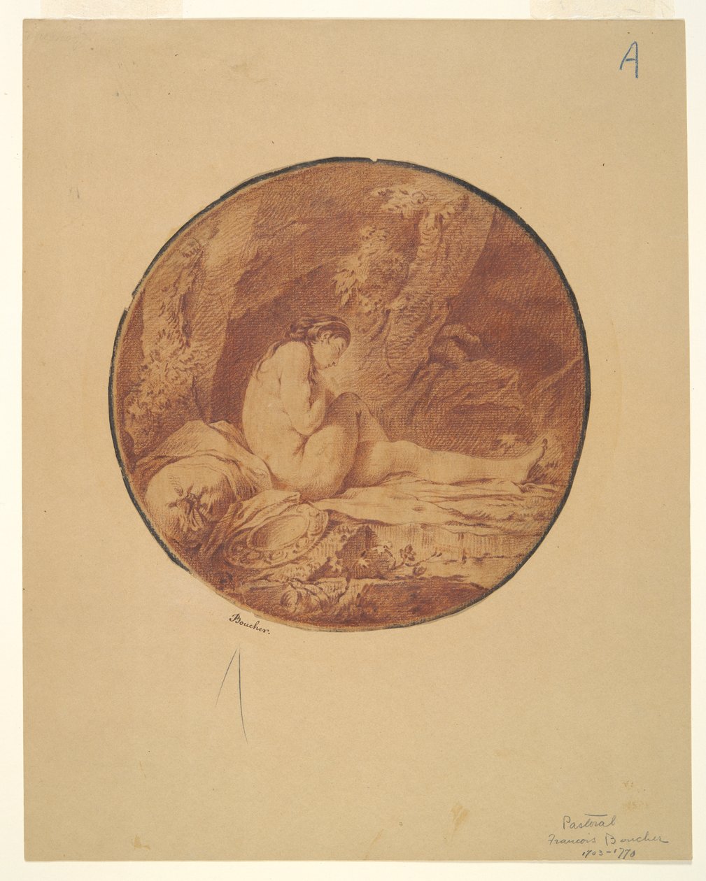 Figura nua (Pastoral) de Unknown