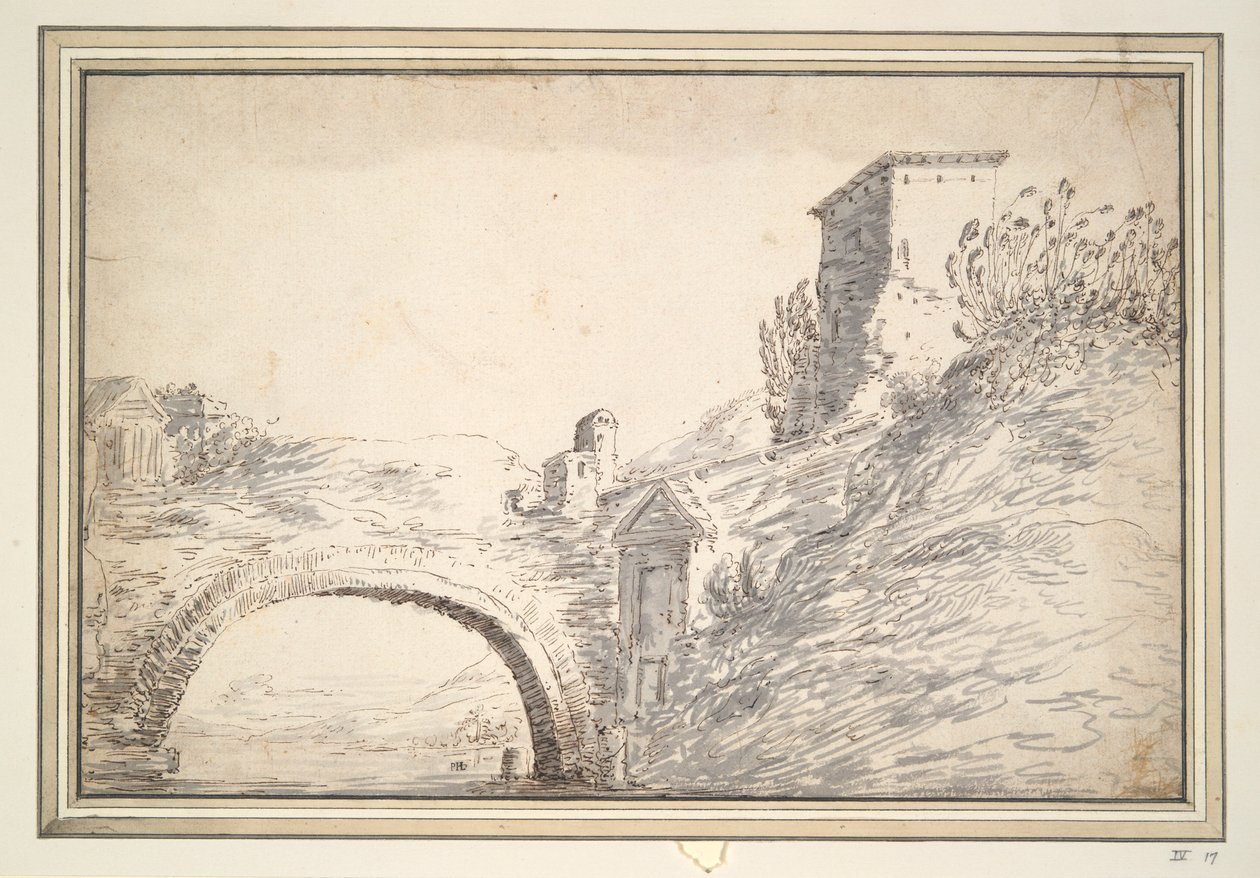 Ponte de pedra velha de Unknown