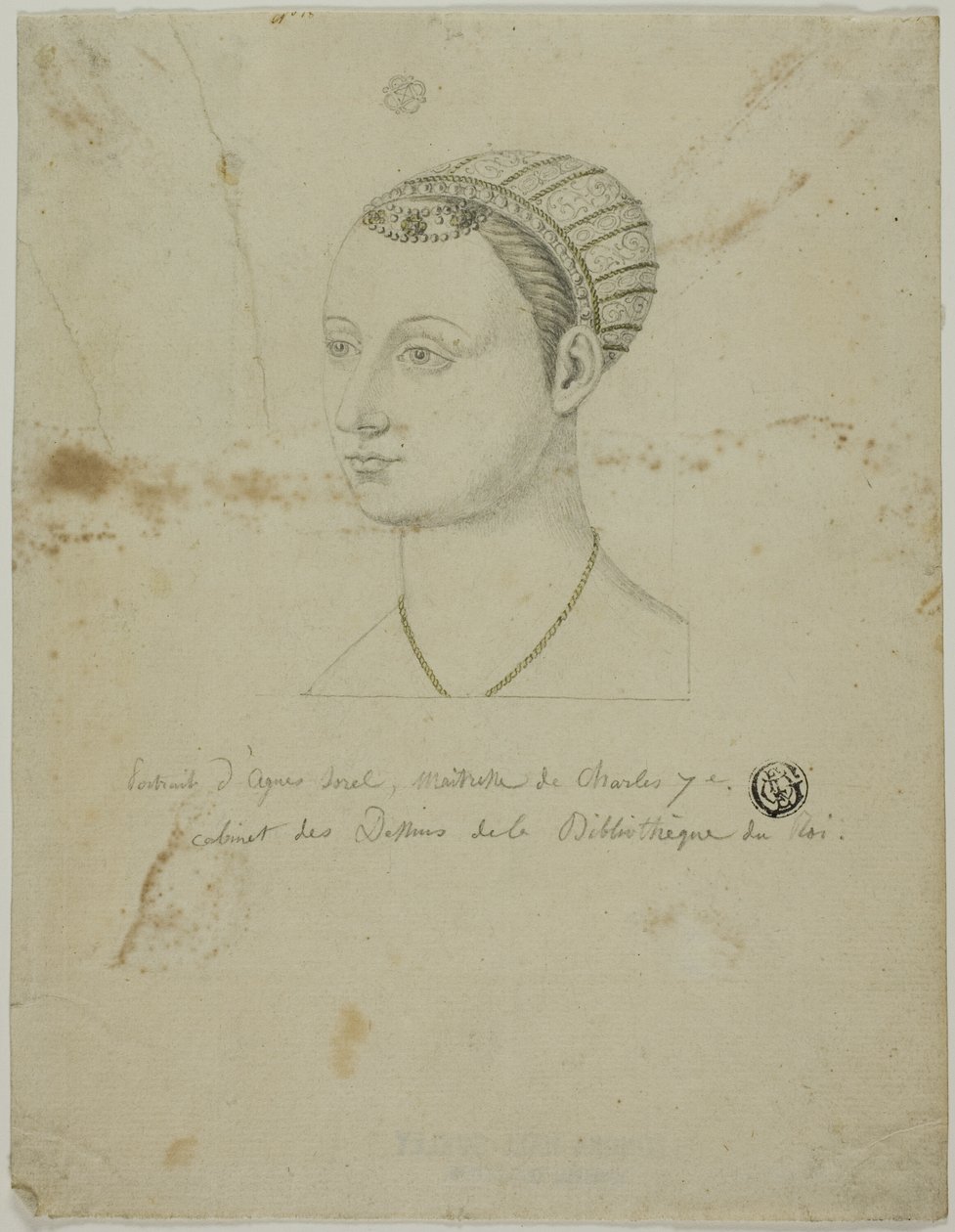 Retrato de Agnes Sorel de Unknown