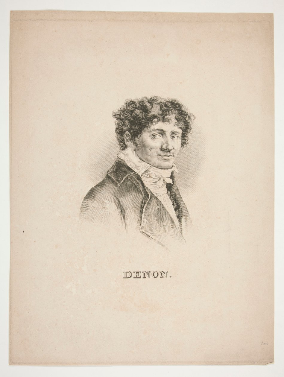 Retrato de Dominique-Vivant Denon de Unknown