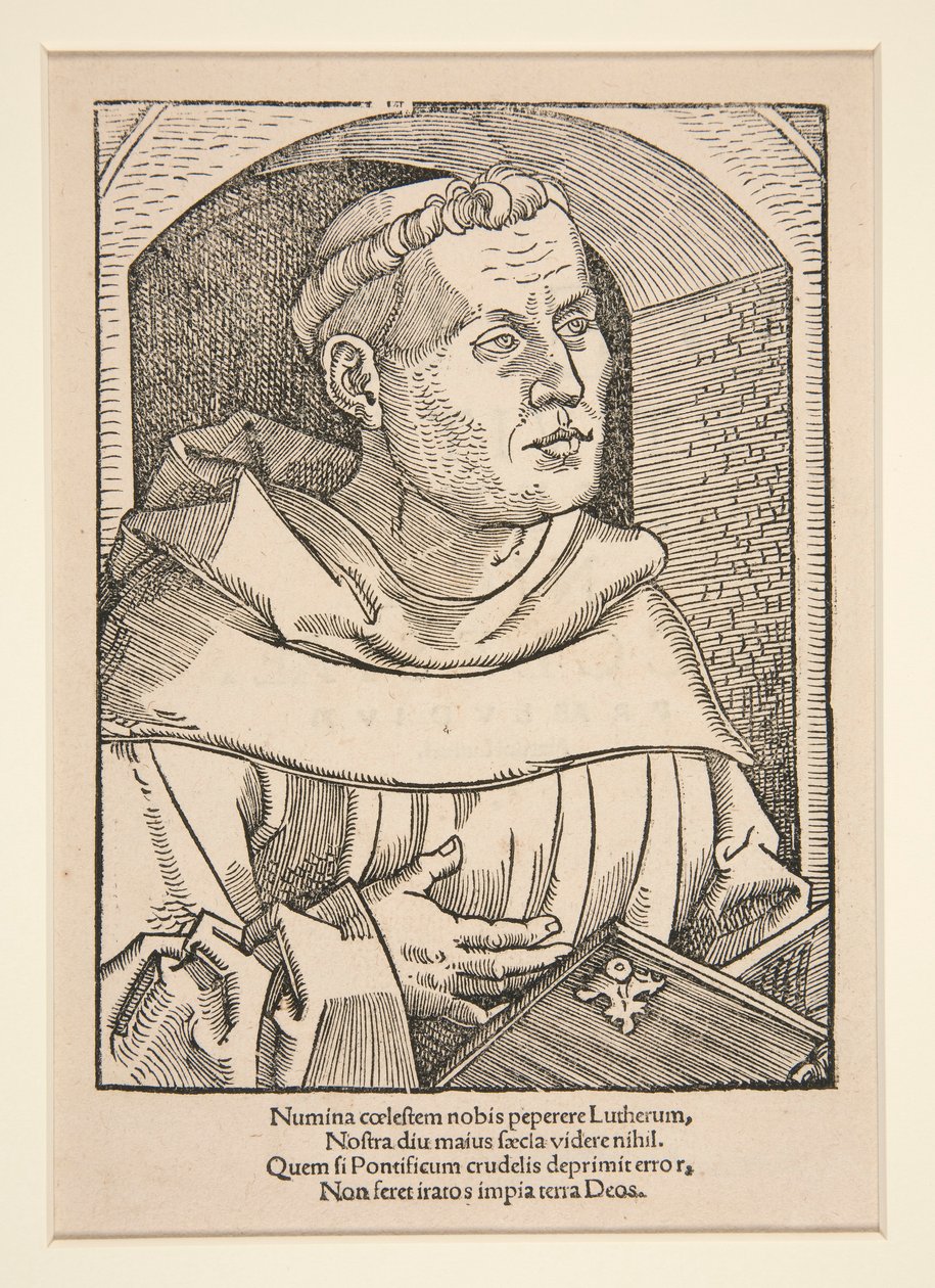 Retrato de Martinho Lutero de Unknown