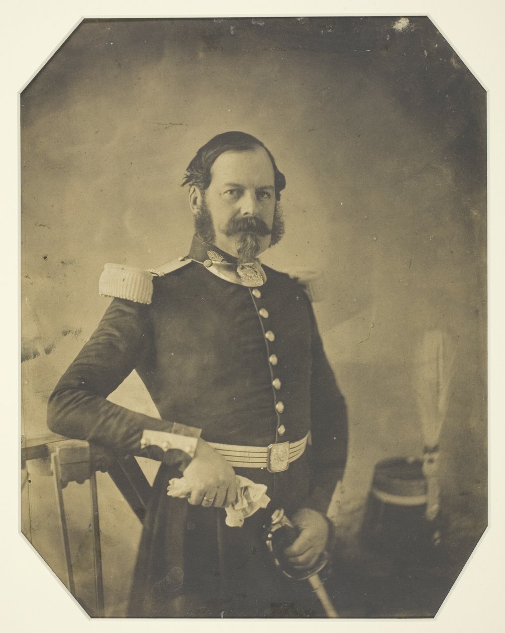 Retrato de um oficial militar francês de Unknown