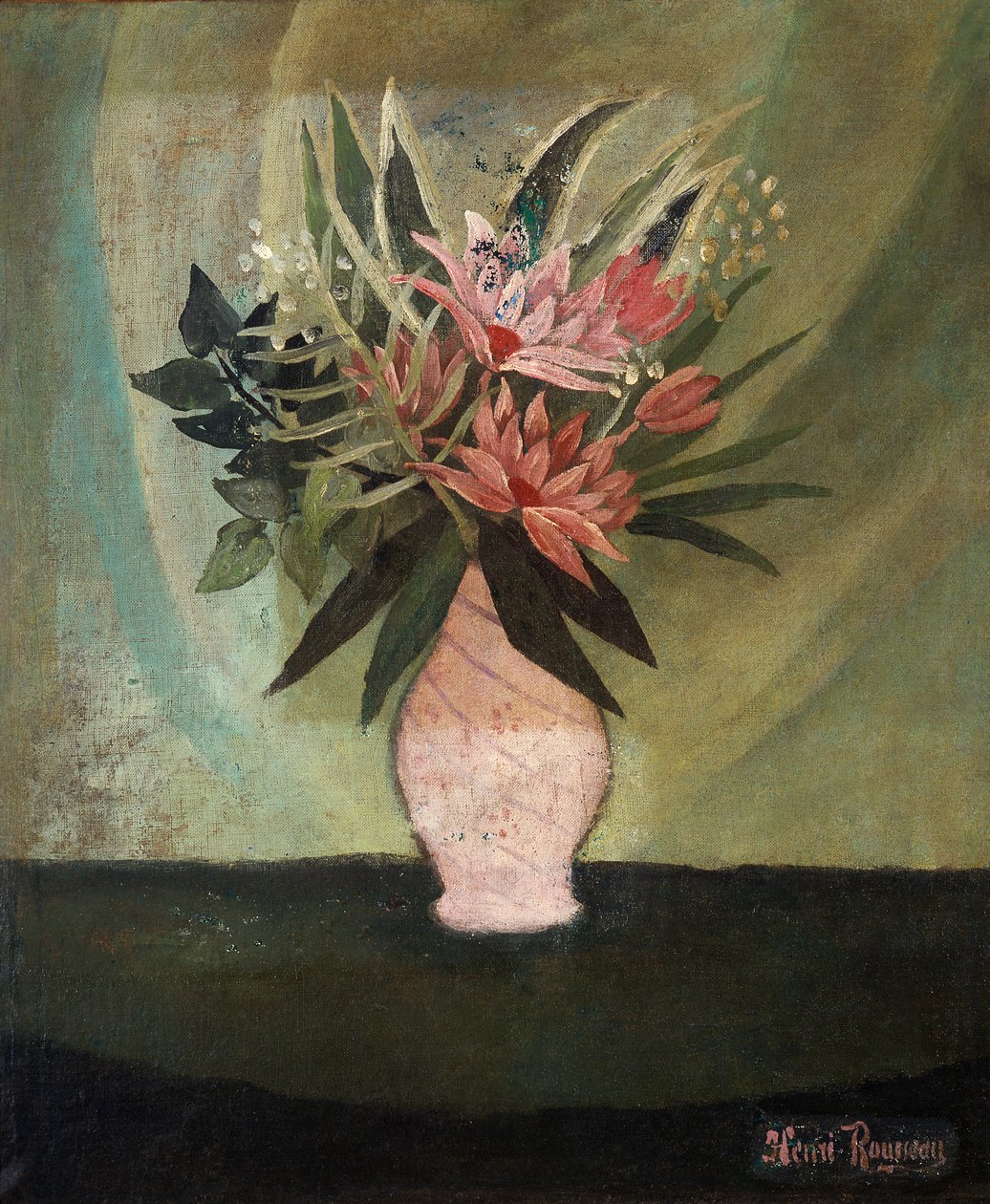 Natureza Morta, Vaso de Flores de Unknown