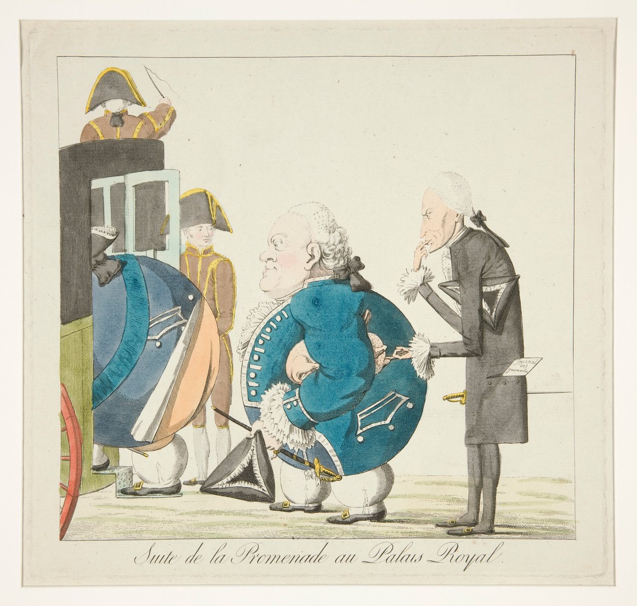 Suite de la Promenade au Palais-Royal (Após a Promenade no Palais-Royal) de Unknown