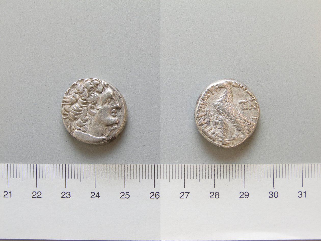 Tetradrachm de Ptolomeu XII, Rei do Egipto do Egipto de Unknown