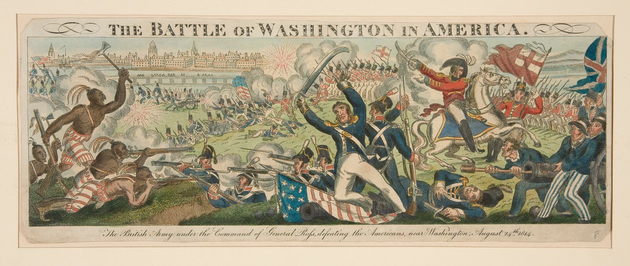 A Batalha de Washington na América de Unknown