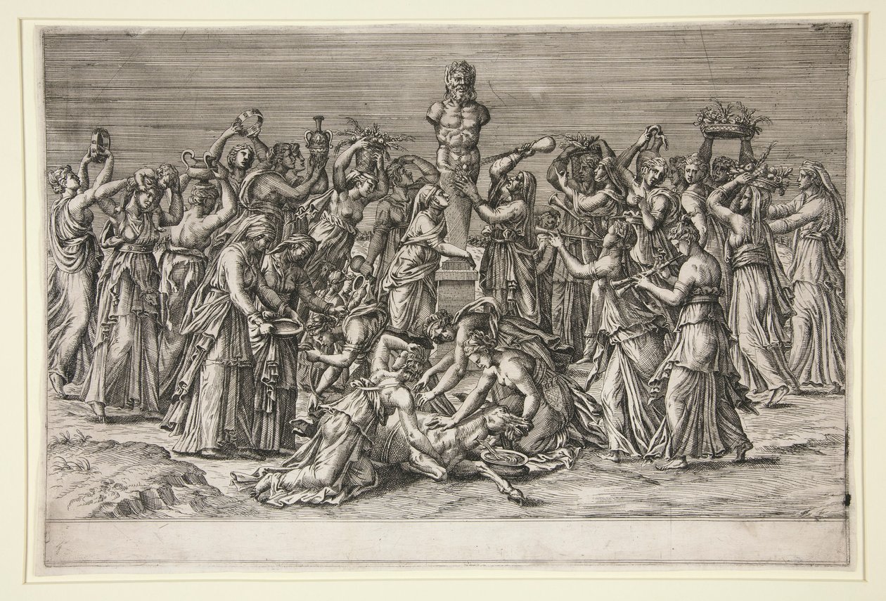 O Sacrifício a Priapus de Unknown