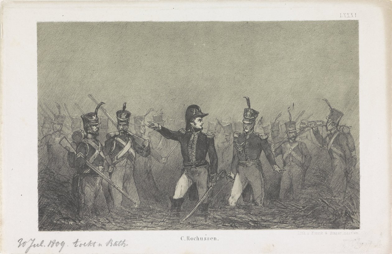 Viagem a Fort Bath, 1809 de Unknown