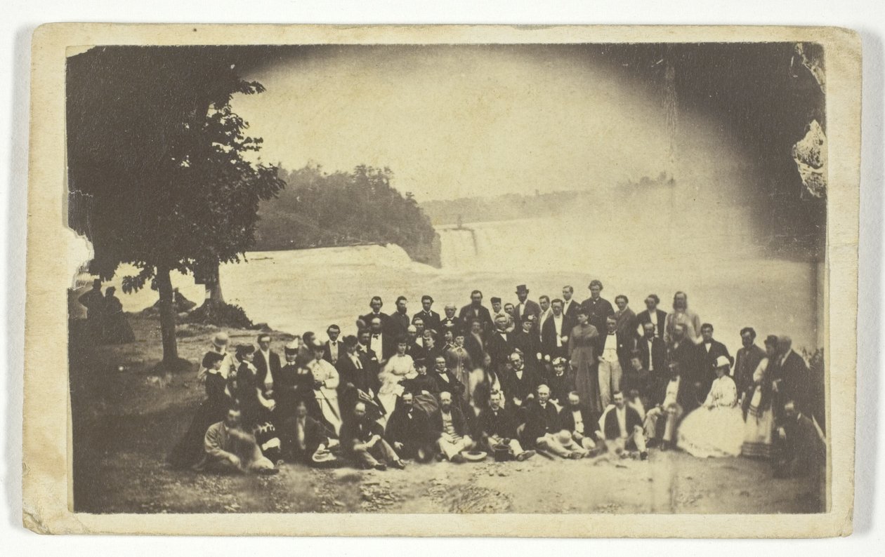 Sem título (Grupo nas Cataratas do Niágara) de Unknown