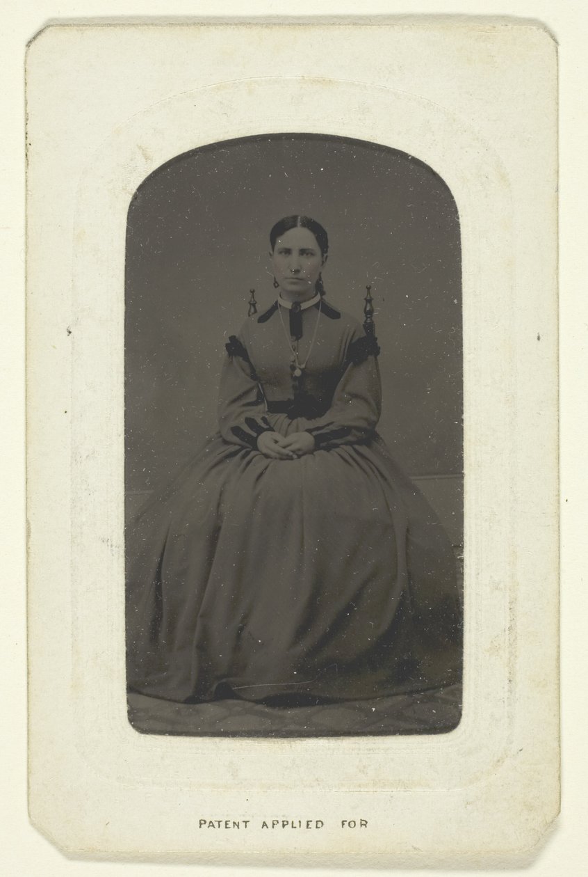 Sem título (Retrato de uma mulher) de Unknown