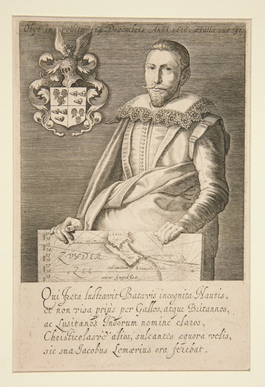 Sem título (retrato de Jacob Le Maire, alternadamente Jacob le Maire) de Unknown
