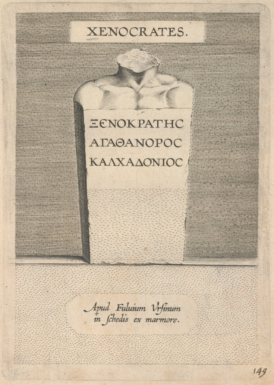Xenócrates de Unknown