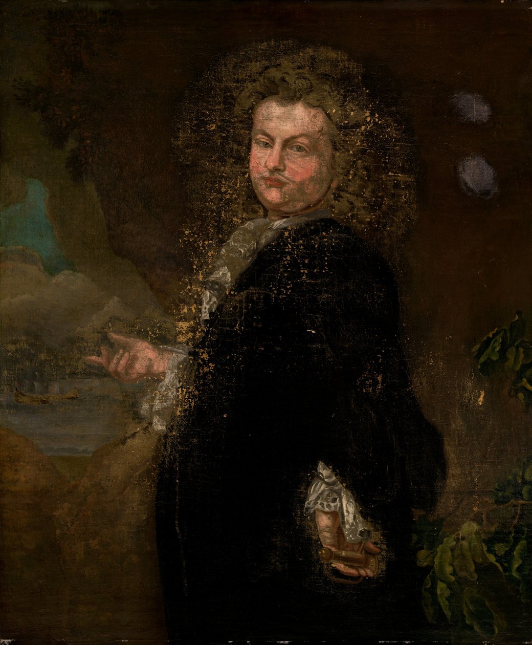 Retrato de um homem de Unknown 18th Century