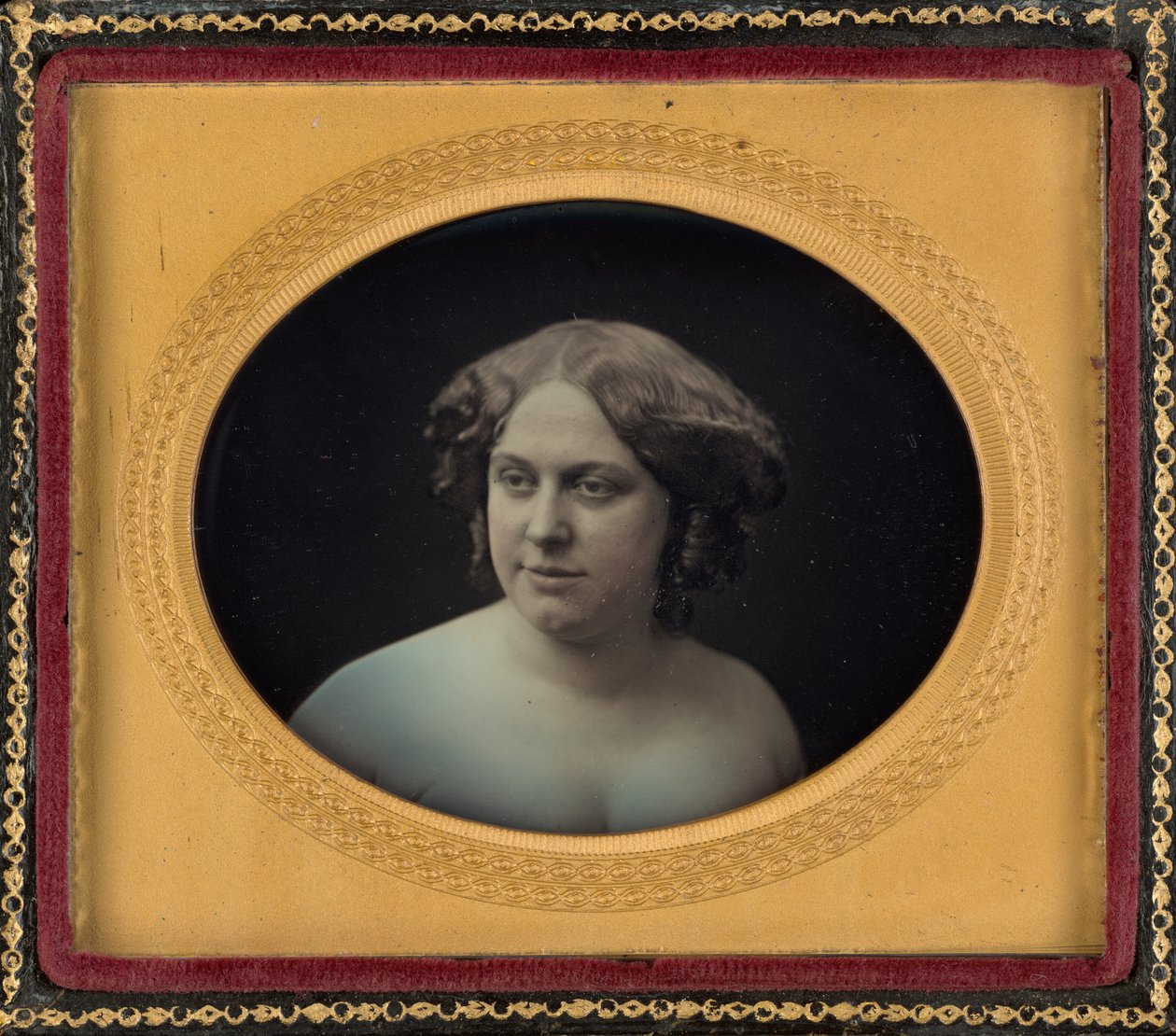 Retrato de uma mulher de Unknown 19th Century