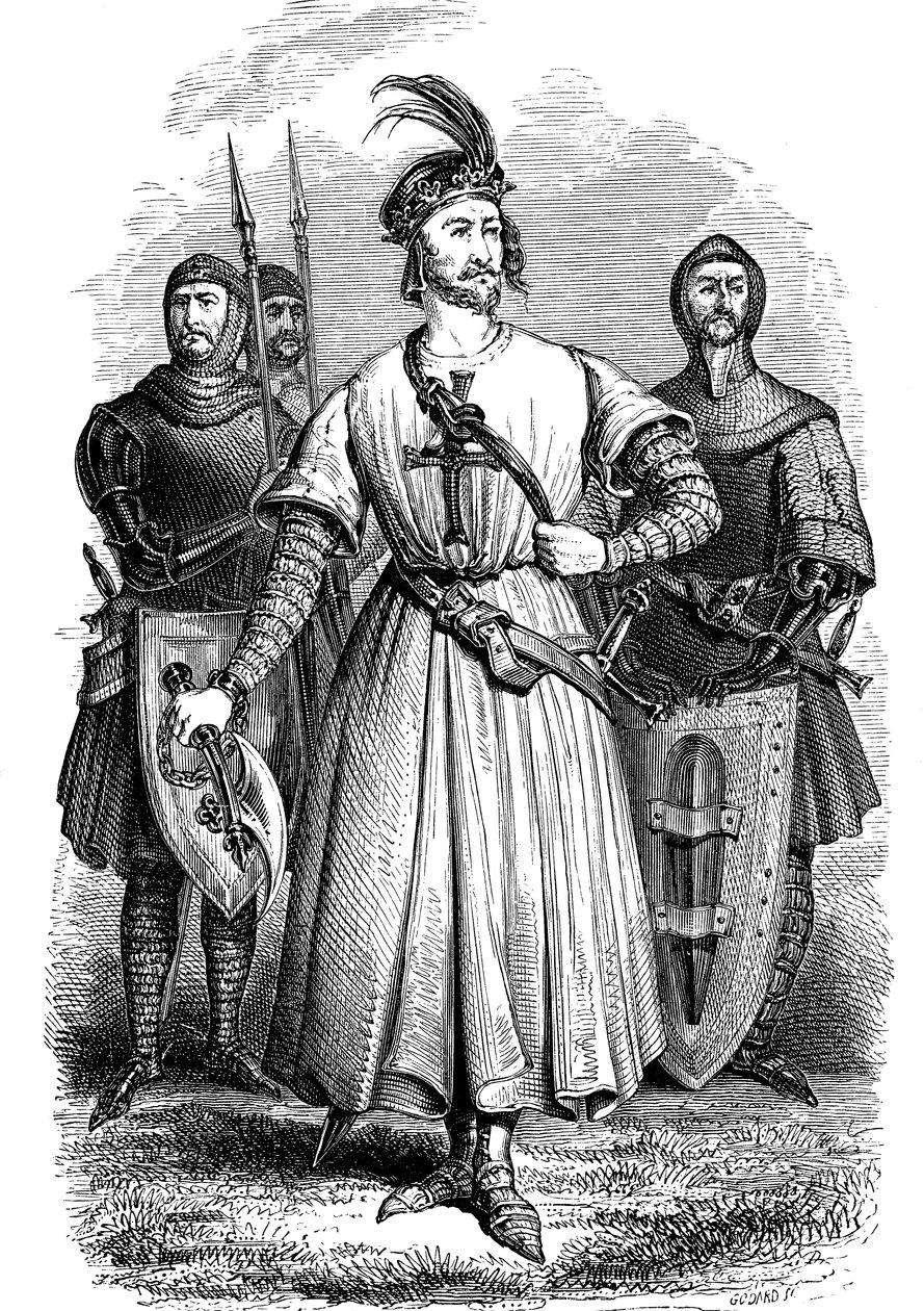 1157-1199, Ricardo I de Inglaterra" Ricardo Coração de Leão" Rei de Inglaterra e Duque da Normandia de Unknown artist