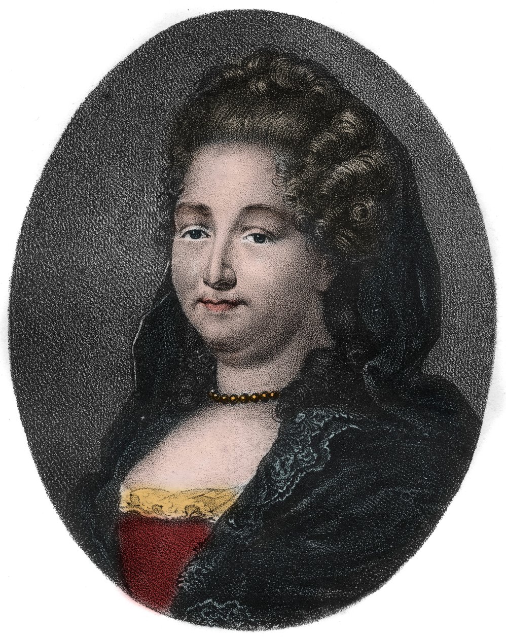 ANNE DACIER (nee Lefebre) estudioso de grego francês e tradutora - retrato de Anne Lefebvre dit Madame Dacier (Mme Dacier), estudiosa de francês (1647-1720). de Unknown artist