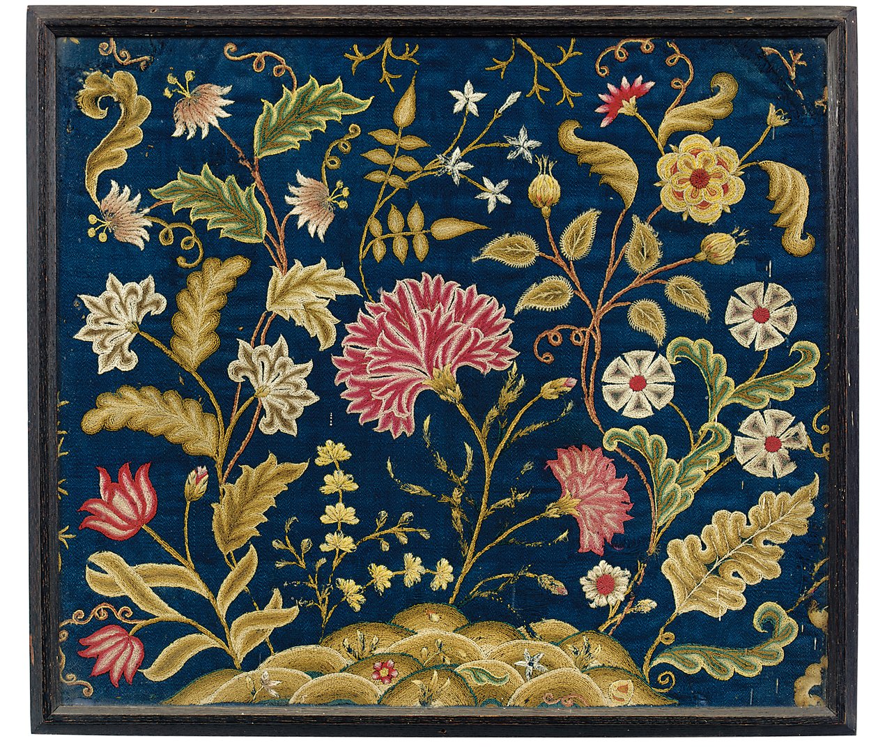 Uma imagem bordada de George II, c.1740 de Unknown