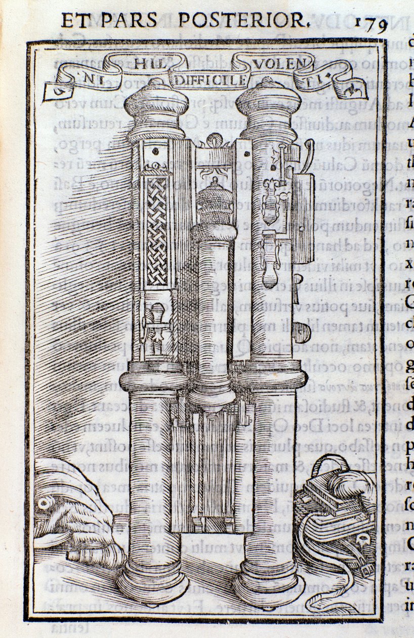 Um Phagotus (Phagotum). Página de Introductio de Theseus Ambrosius Albonesius de Unknown artist