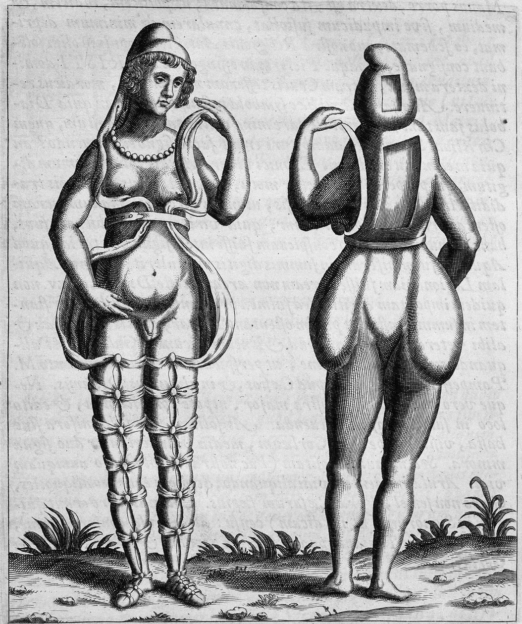 Uma personagem dentro do feminino e do masculino - em "Mensae Isiaca" (discurso da Grande Mãe dos Deuses, seus selos, suas jóias e seus amuletos e algumas de suas figuras) de Unknown artist