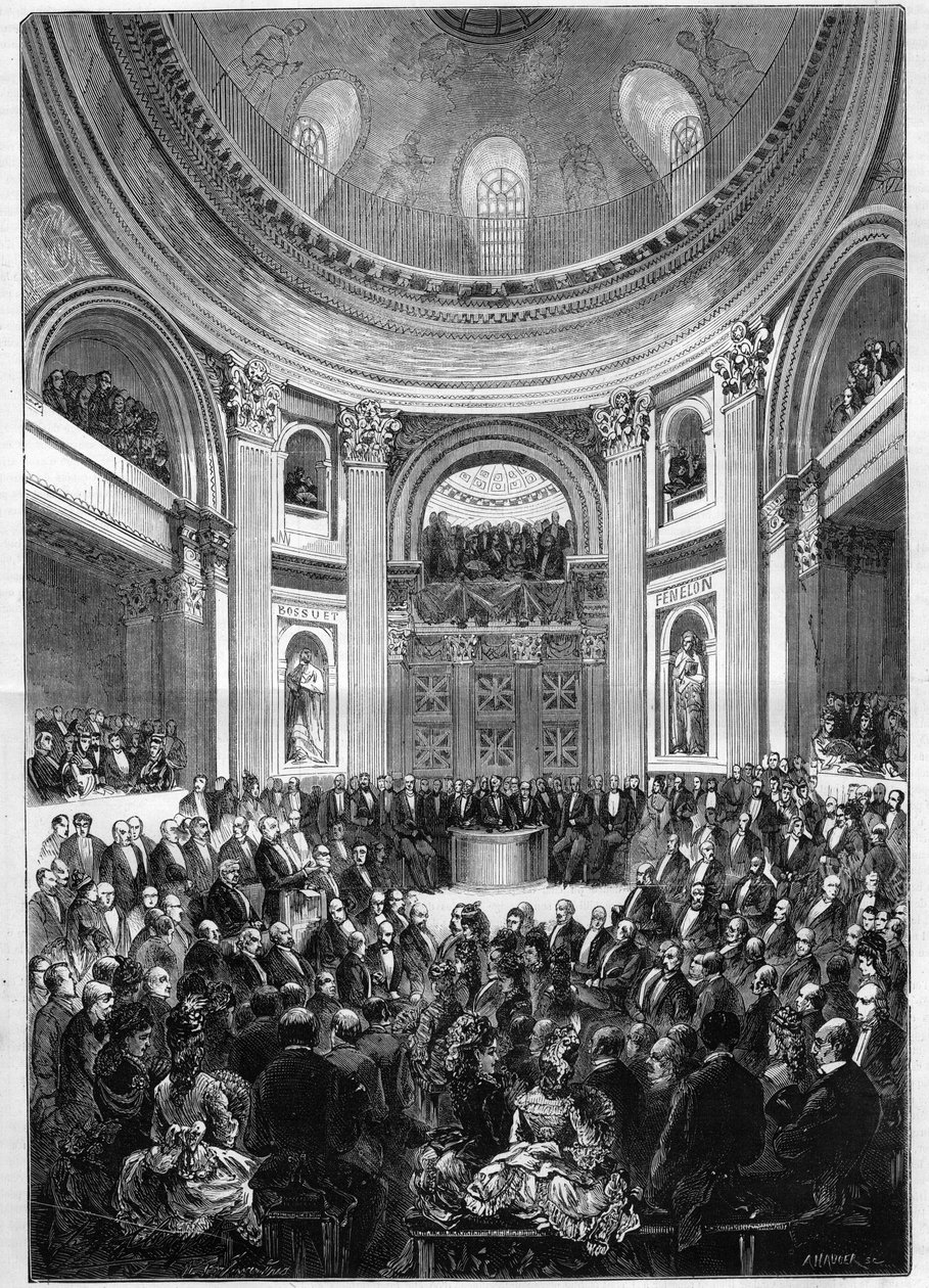 Academie Francaise: recepção de Henri d