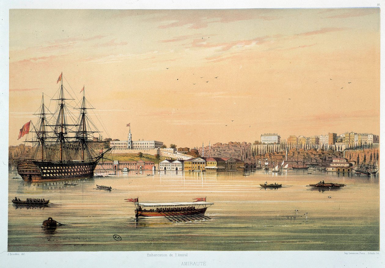 Admiraut: Litografia "Admiral