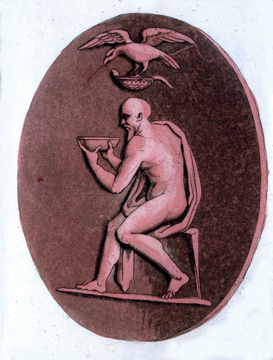 Ésquilo (ca. 525-456 a.C.), poeta trágico grego. de Unknown artist