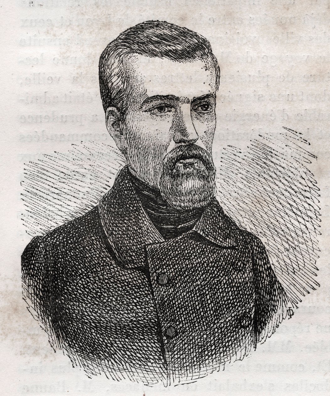 Alexandre-Albert (Alexandre Albert) Martin, conhecido como o operário Albert 1815-1895 político francês de Unknown artist