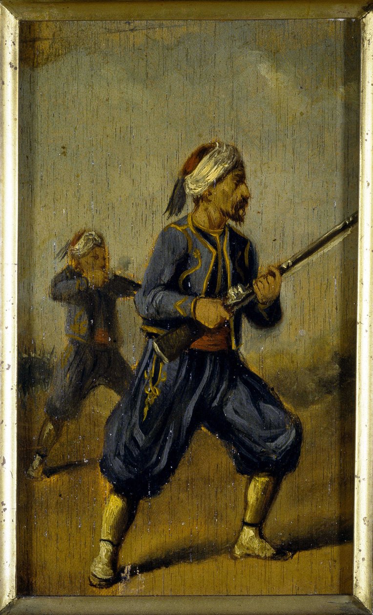 Tirailleurs argelinos, anónimos, sd de Unknown artist